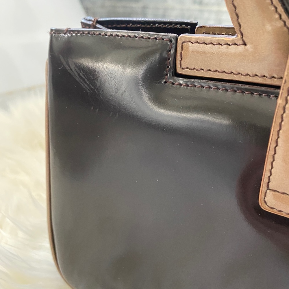 FERRAGAMO Vintage Logo Handle Purse - Picture 9 of 17